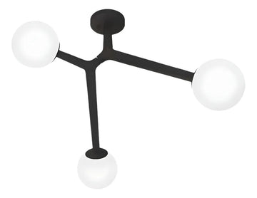 Plafon Triple – Preto