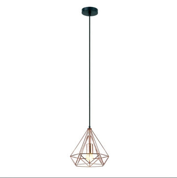 Pendente Diamond - Copper Rose