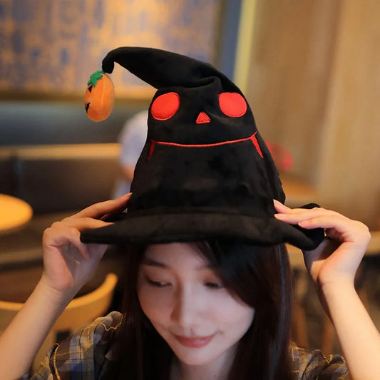 Halloween Pumpkin Witch Hat – Creative Costume Accessory for Party Decor & Festive Fun