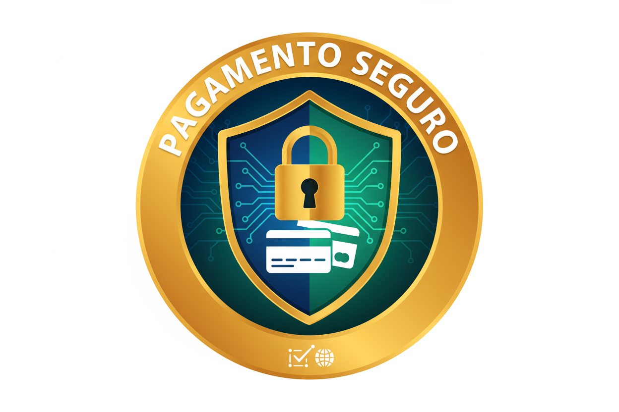 Gerar imagem para colocar acima de "Pagamento Seguro" se tiver texto precisa ser em português 