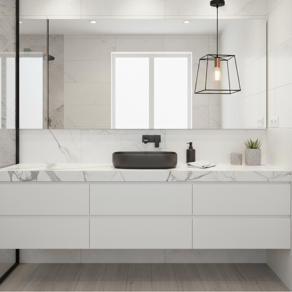 Pendente no Banheiro