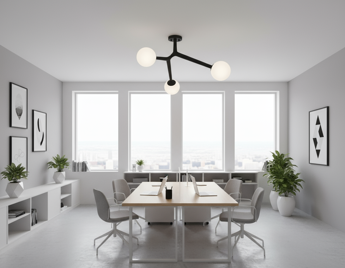 Plafon Triple em escritório